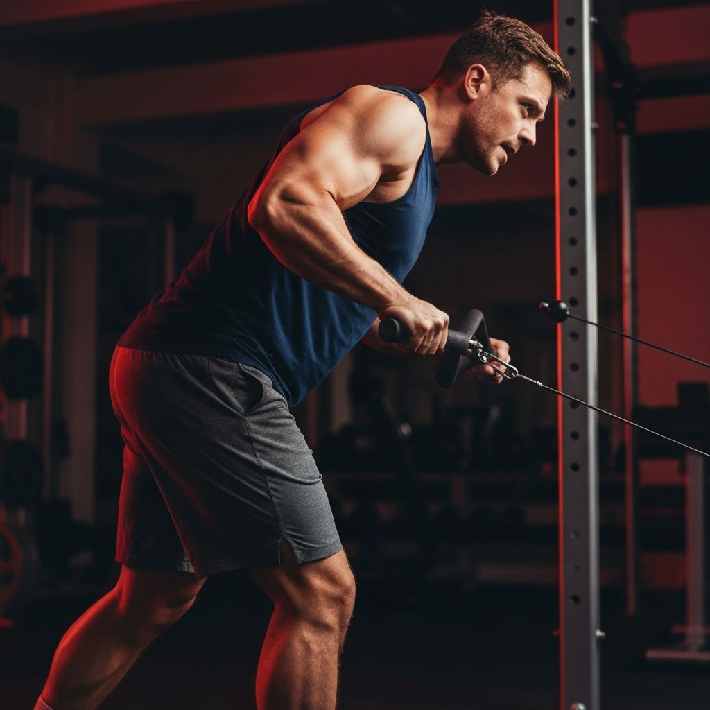 Person training for weight loss